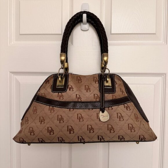 Dooney & Bourke Rare Vintage Monogram Satchel Limited Edition-VGVC - Picture 2 of 16
